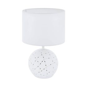   Eglo MONTALBANO 98381 kerámia asztali lámpa, 1x60W E27+1x7W E14