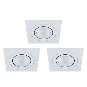   Eglo AREITIO 98637 beépíthető lámpa, állítható, 3x5W GU10 LED, 2700K, 3x400 lm