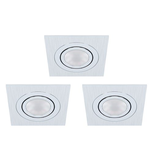 Eglo AREITIO 98637 beépíthető lámpa, állítható, 3x5W GU10 LED, 2700K, 3x400 lm