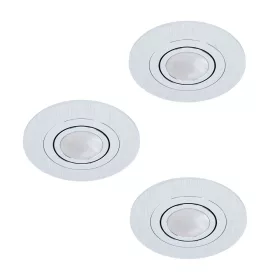   Eglo AREITIO 98639 beépíthető lámpa, állítható, 3x5W GU10 LED, 2700K, 3x400 lm