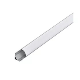   Eglo CORNER PROFILE 1 98942 16mm-es alu sarokprofil opál diffúzorral, 2m