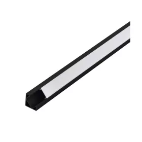   Eglo CORNER PROFILE 2 98964 18mm-es alu sarokprofil opál diffúzorral, 2m