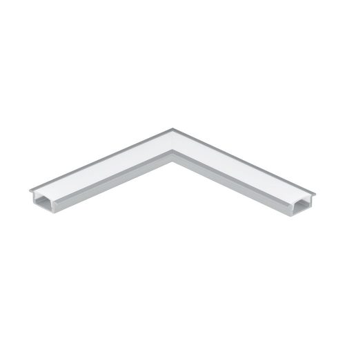 Eglo RECESSED PROFILE 1 98979 9mm-es süllyesztett, sarok összekötő LED profil opál diffúzorral