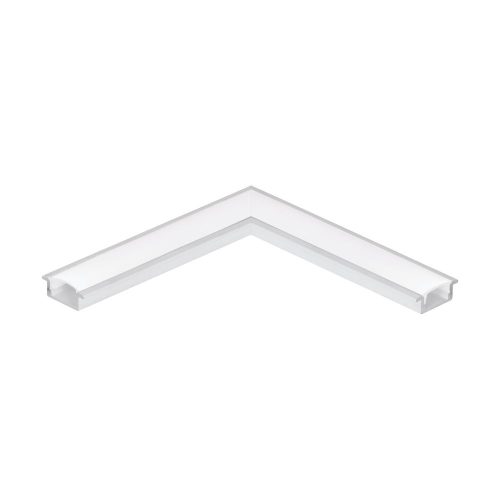 Eglo RECESSED PROFILE 1 98983 9mm-es süllyesztett, sarok összekötő LED profil opál diffúzorral