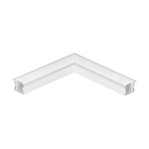 Eglo RECESSED PROFILE 2 98993 15mm-es süllyesztett, sarok összekötő LED profil opál diffúzorral