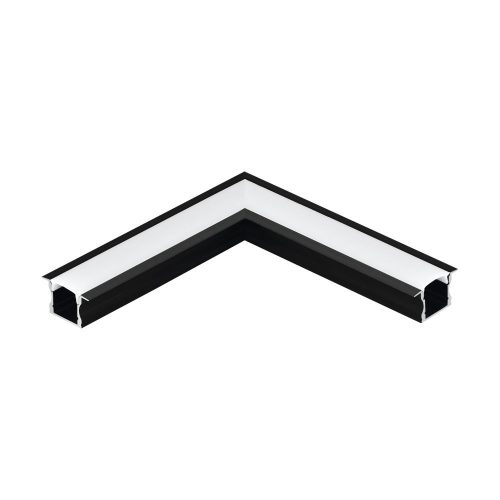 Eglo RECESSED PROFILE 2 98996 15mm-es süllyesztett, sarok összekötő LED profil opál diffúzorral