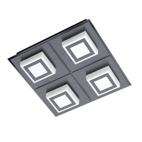   Eglo Masiano 1 99364 mennyezeti lámpa, 4x3,3W LED, 3000K, 4x340 lm