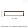 Eglo Salobrena-F 99428 LED panel fa keret, 124x34x1,8 cm