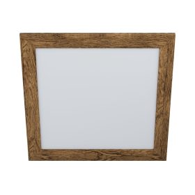   Eglo Piglionasso 99435 mennyezeti LED panel fa kerettel, 20W, 4000K, 2850 lm