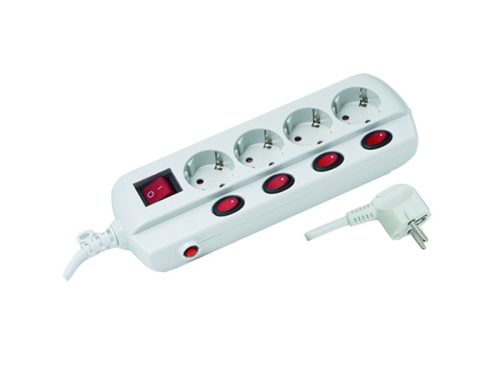 Ultratech EKT44 4-es elosztó túlfeszültség védelemmel