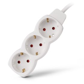 Entac ESE1.5G3-1.5, 3-as elosztó 1,5m-es kábellel, 3G1.5