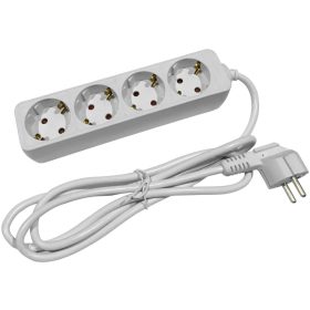 Entac ESE1.5G4-3, 4-es elosztó 3m-es kábellel, 3G1.5