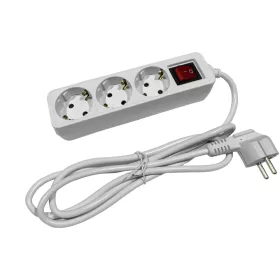   Entac ESEG3-3-SW, 3-as elosztó 3m-es kábellel, kapcsolóval