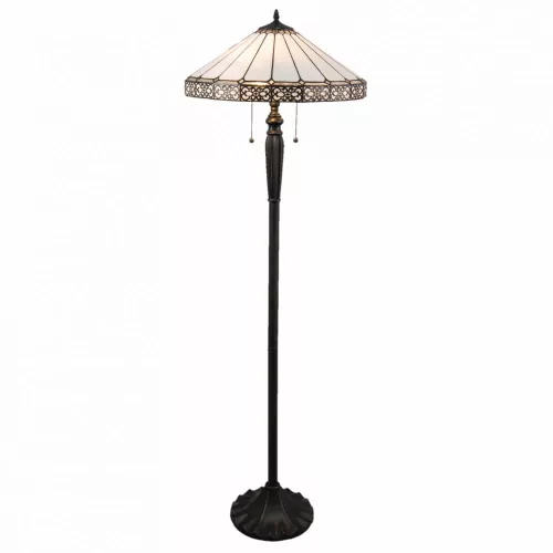 Filamentled Kendal Tiffany állólámpa, 2x60W E27