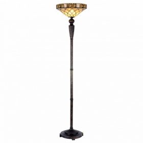 Filamentled Colchester Tiffany állólámpa, 1x60W E27