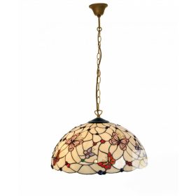 Filamentled Leeds Tiffany függeszték, 1x60W E27