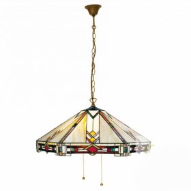 Filamentled Salen Tiffany függeszték 2, 2x60W E27