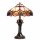 Filamentled Fintry Tiffany asztali lámpa, 2x60W E27