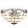 Filamentled Longstock Tiffany mennyezeti lámpa, 2x60W E27