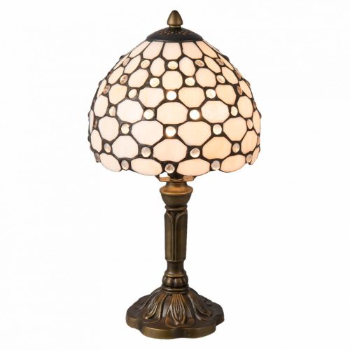 Filamentled Corby Tiffany asztali lámpa, 1x40W E14