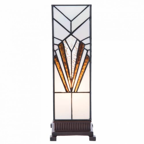 Filamentled Morpeth M S Tiffany asztali lámpa, 1x25W E14