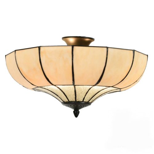 Filamentled Pencombe Tiffany mennyezeti lámpa, 2x60W E27