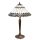 Filamentled Holton Tiffany asztali lámpa, 2x60W E27