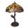 Filamentled Dragonfly Bird Tiffany asztali lámpa, 2x60W E27