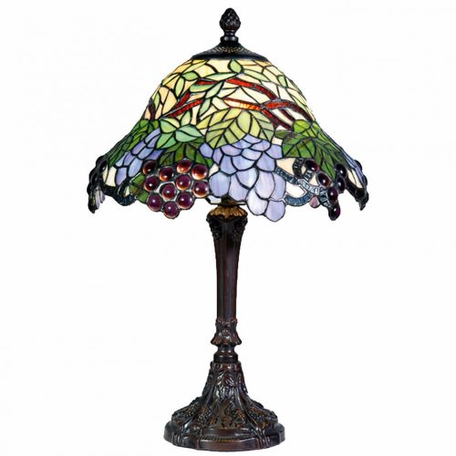 Filamentled Barrhead Tiffany asztali lámpa, 1x60W E27