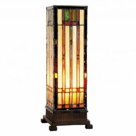 Filamentled Sorn M S Tiffany asztali lámpa, 1x40W E14