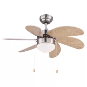   Globo Rivaldo 03301 húzokapcsolos ventilátoros csillár, 1x60W E14