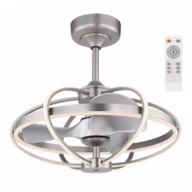   Globo Simona 03613 távirányítós ventilátoros csillár, 50W LED, 3000K-6000K, 3250 lm