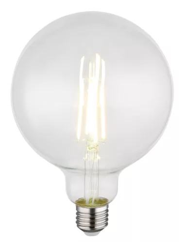 Globo 11527C G125 LED fényforrás átlátszó, E27, 7W, 4000K, 850 lm