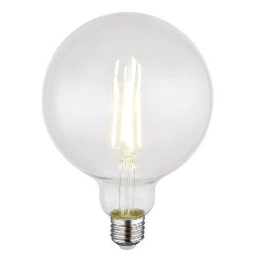 Globo 11527DC G125 fényerő-szabályozható LED fényforrás átlátszó, E27, 7W, 4000K, 800 lm