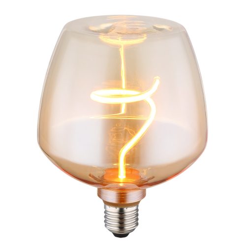 Globo 11539A E27 borostyán dekor LED fényforrás