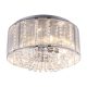 Globo WALLA 15091D mennyezeti lámpa, K5 kristály gyöngyökkel, 4x40W E14