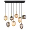 Globo BLACKY 15345-8A függeszték, 8x40W E14