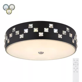   Globo ABELIA 15449D távirányítós mennyezetlámpa K5 kristállyal, 40W LED, 3000-6000K, 2500 lm