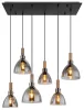 Globo MATTEA 15550-6H függeszték, 6x9W LED E27