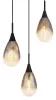 Globo KRYS 15576-3H függeszték, 3x9W LED E14