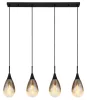 Globo KRYS 15576-4H függeszték, 4x9W LED E14