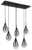 Globo KRYS 15576-6H függeszték, 6x9W LED E14