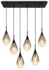 Globo KRYS 15576-6H függeszték, 6x9W LED E14