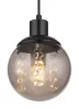 Globo RICHARD 15657H függeszték kristály dekorral, 1x25W E27