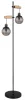 Globo RICHARD 15657S állólámpa kristály dekorral, 2x25W E27