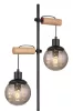 Globo RICHARD 15657S állólámpa kristály dekorral, 2x25W E27