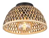Globo COLLY 15767D bambusz mennyezeti lámpa, 1x15W E27 LED