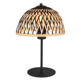 Globo COLLY 15767T bambusz asztali lámpa, 1x15W E27 LED