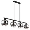 Globo CORRY 15839-4H függeszték üvegkristállyal, 4x9W E27 LED