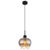 Globo CORRY 15839H függeszték üvegkristállyal, 1x9W E27 LED